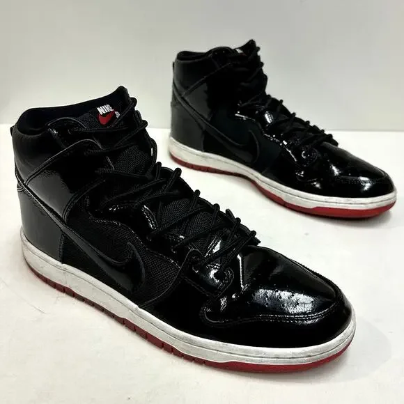 VERY GOOD Nike SB Nike SB Dunk High Bred "Rivals Pack" Basketball Men's 12 - Picture 4 of 13